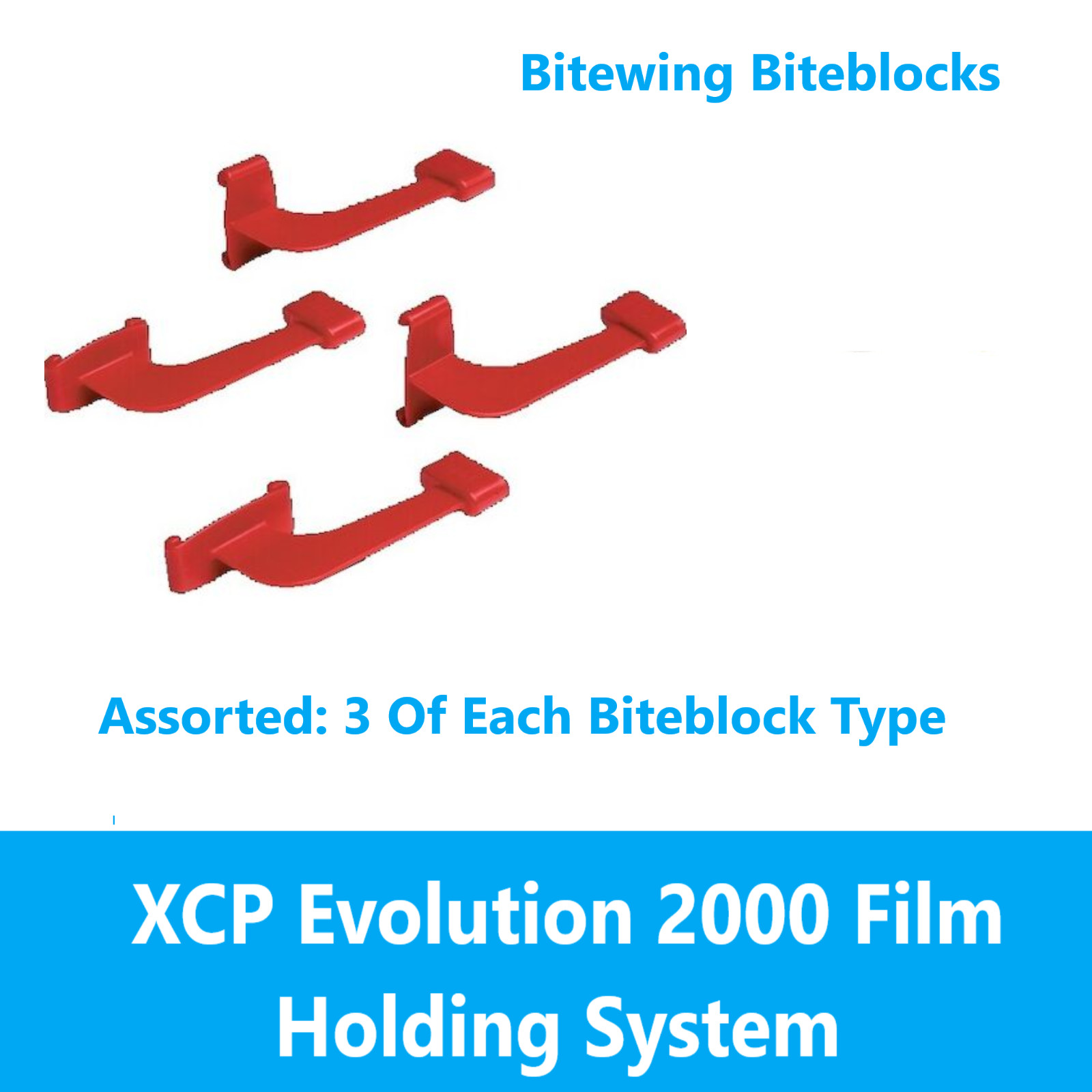 Dental XCP-DS® FIT™ Universal Digital Sensor Bitewing Arm, Ring, Biteblocks PSP