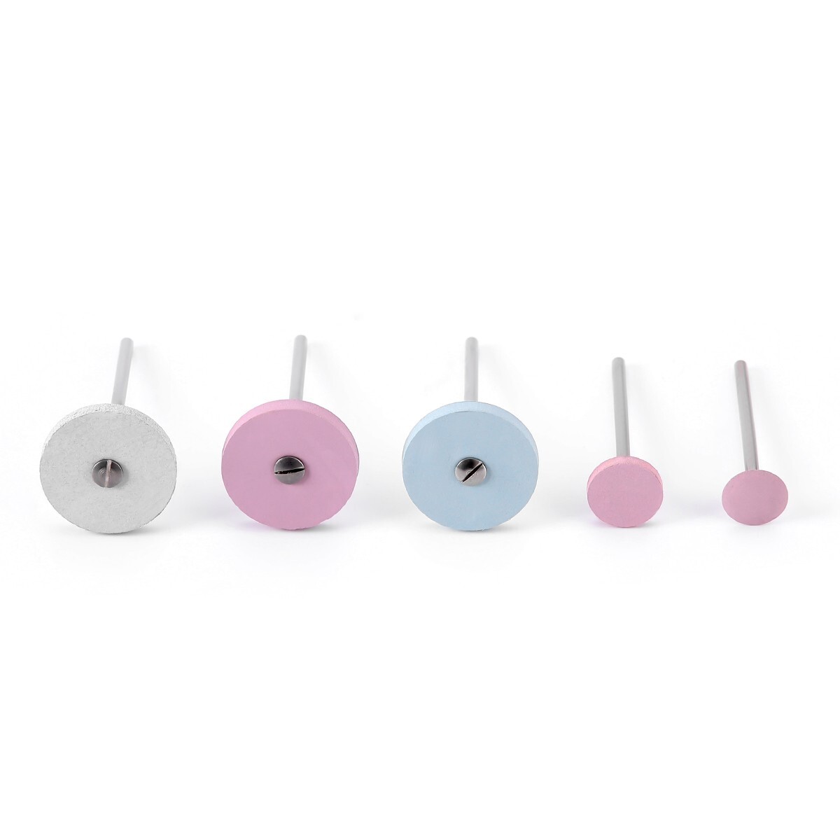 Dental Diamond Burs Polishing Brushes HP Polishers Stone Silicon Wheel Discs Kit