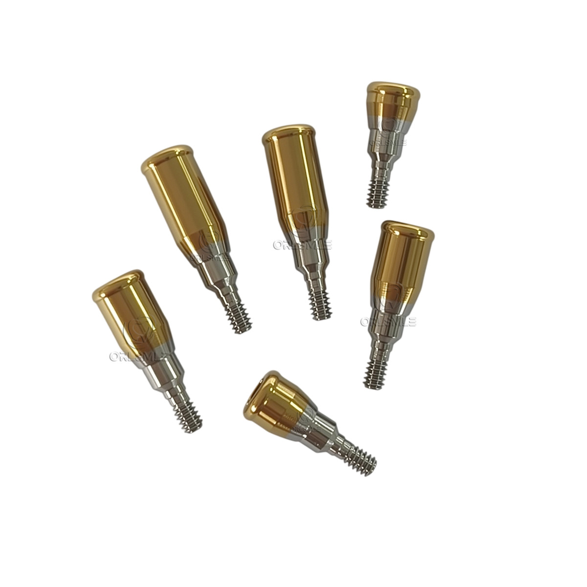 Locator overdenture abutment Male caps kit fit to Straumann RC GH1-6mm