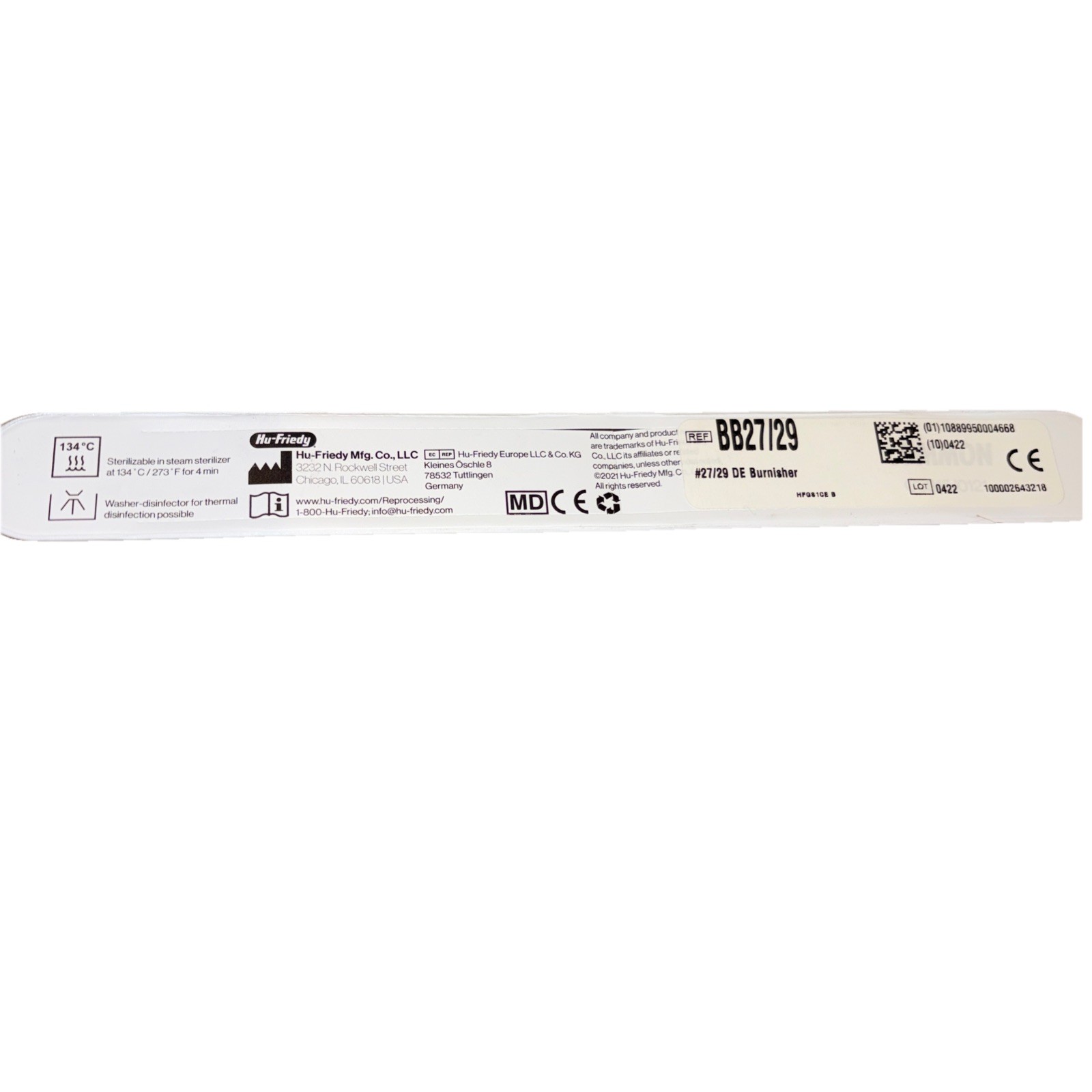 Dental #27/29 DE Burnisher | BB27/29 HU FRIEDY
