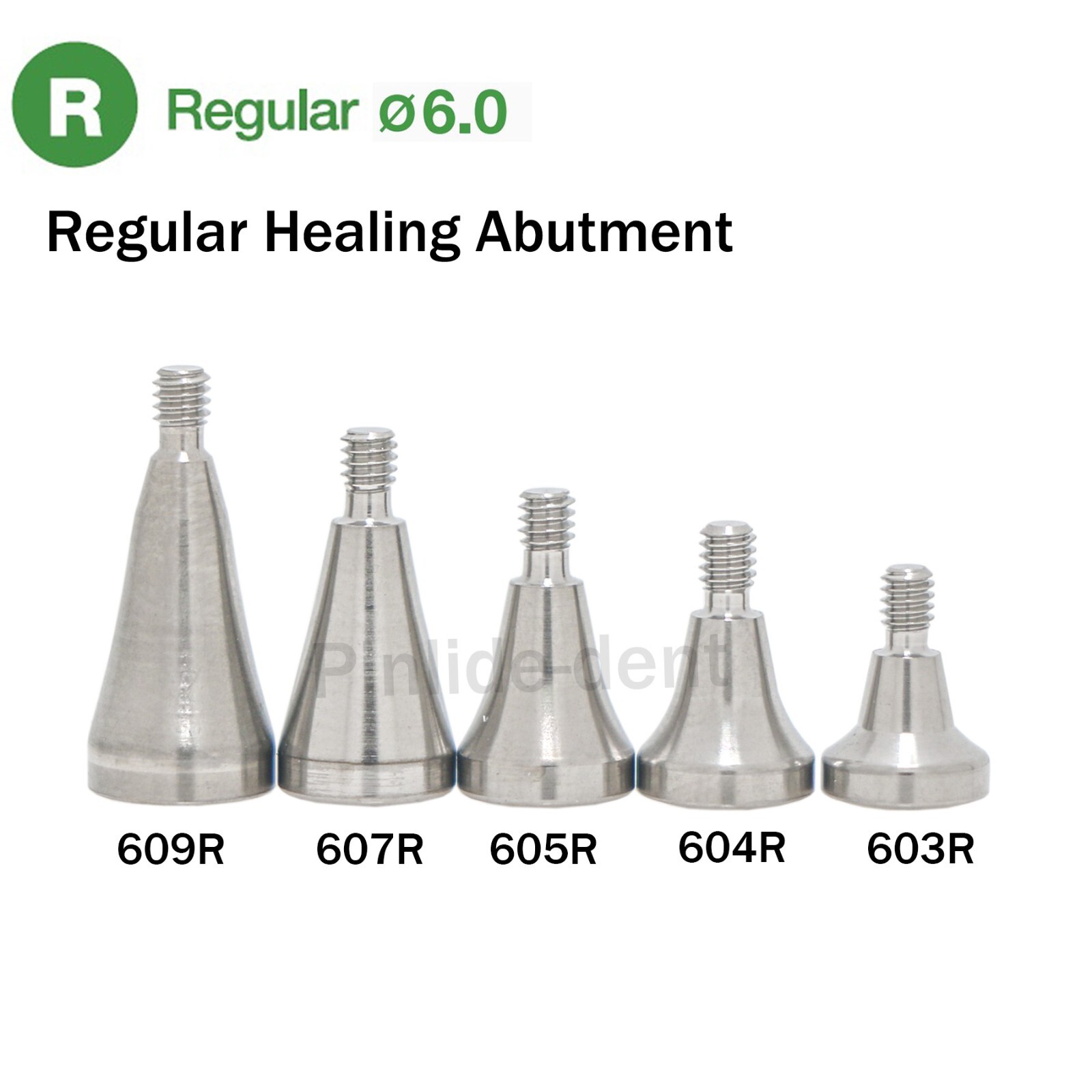 Dental Healing Abutment Caps Regular Mini Cover Screw Platform Fits Oss Hiossen