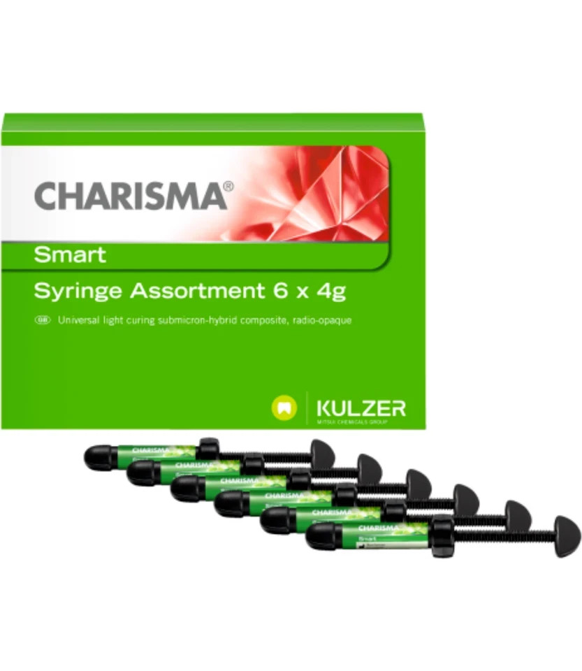 Kulzer Charisma Smart Dental Composite Restorative 6 Syr Kit (Free Ship)