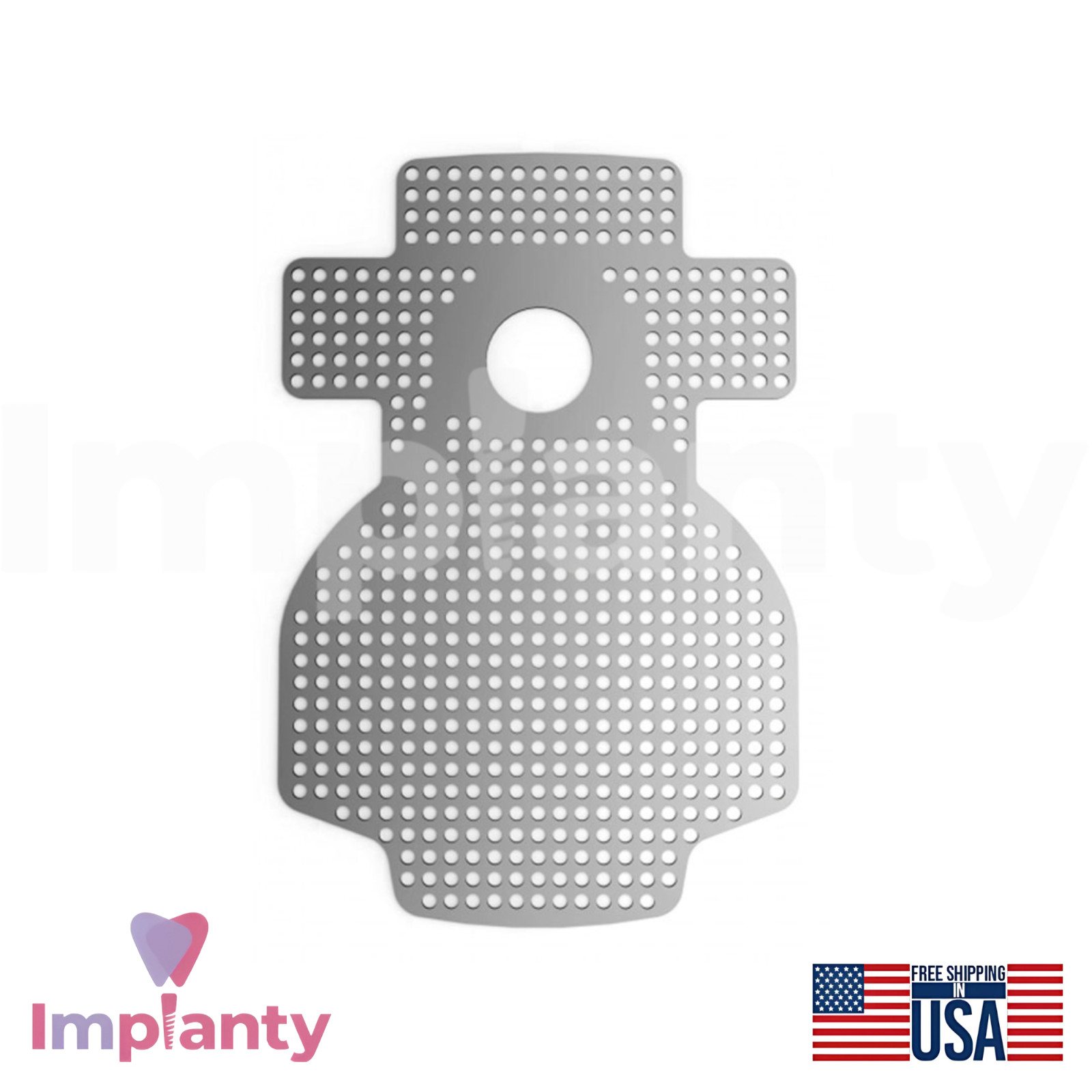 Surg-itime Pure Titanium 3DF Dental Membrane 18.0mmx12.0mm Porosity Design