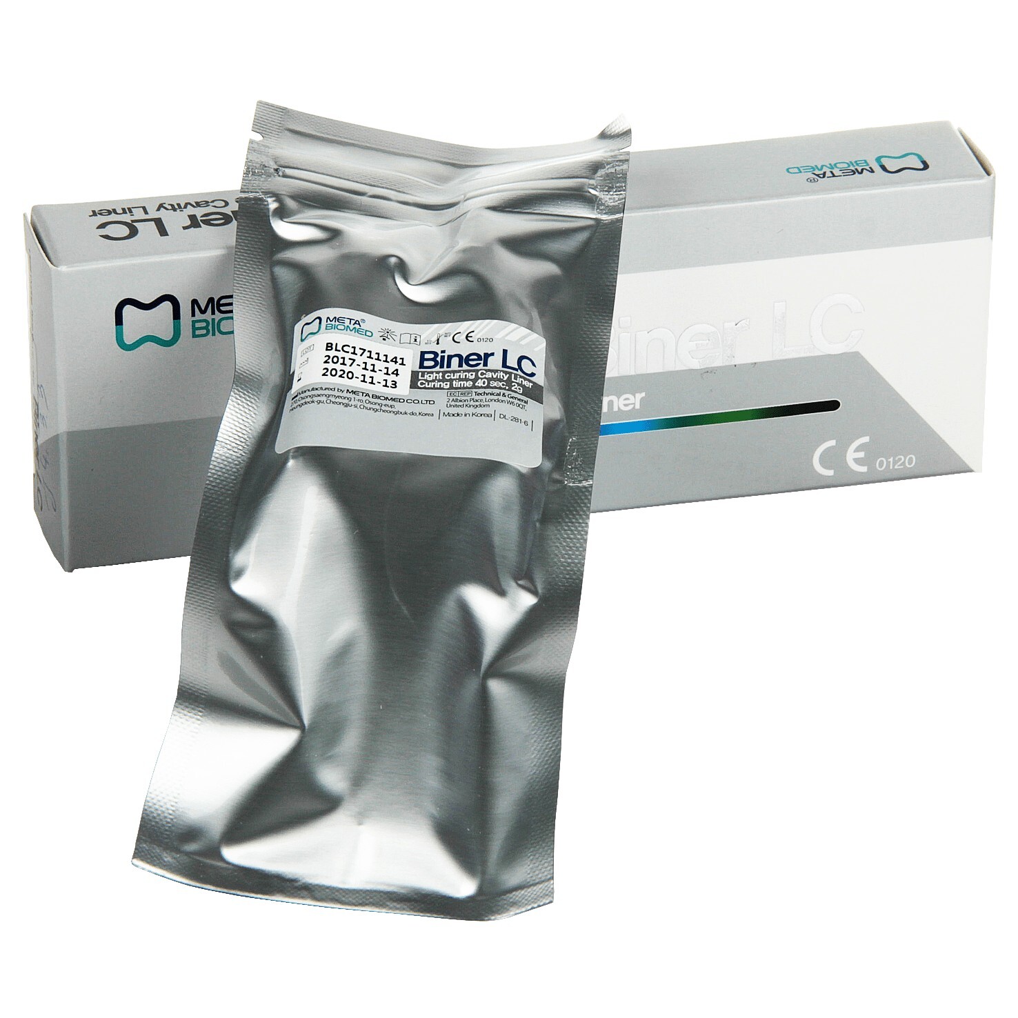 Meta Dental Biner LC Light Cured Radiopaque Fluoride Releasing Cavity Liner