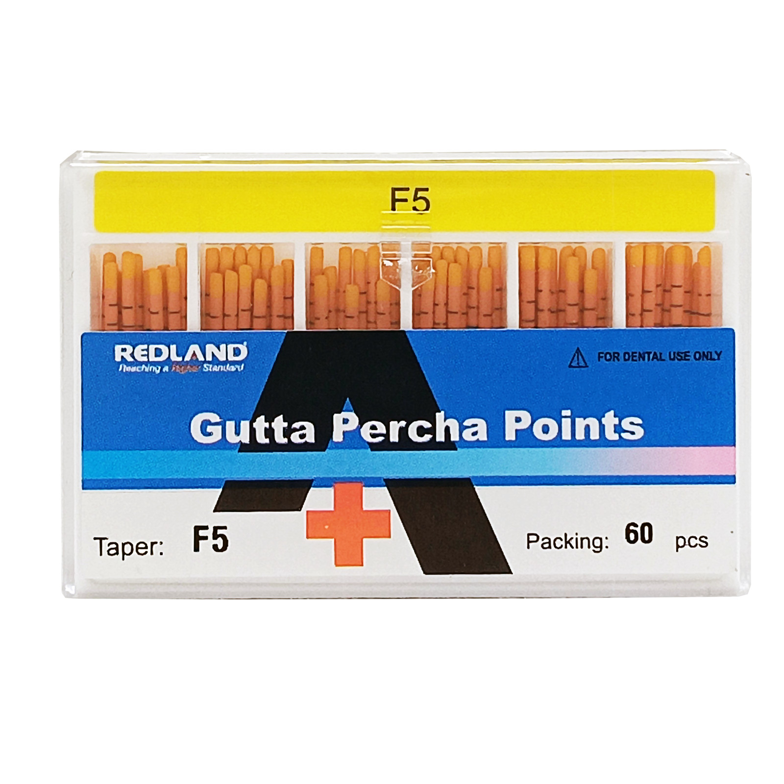 REDLAND MM marked Gutta Percha Point F1-F5 60/Pk FITS FOR DENTSPLY Protaper file