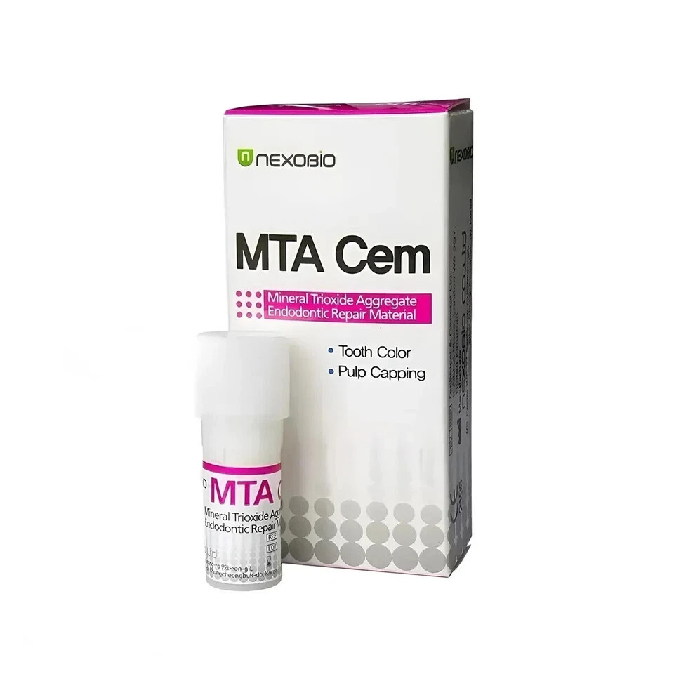 Dental MTA CEM Mineral Trioxide Aggregate Endodontic Repair Material 1gm KOREA