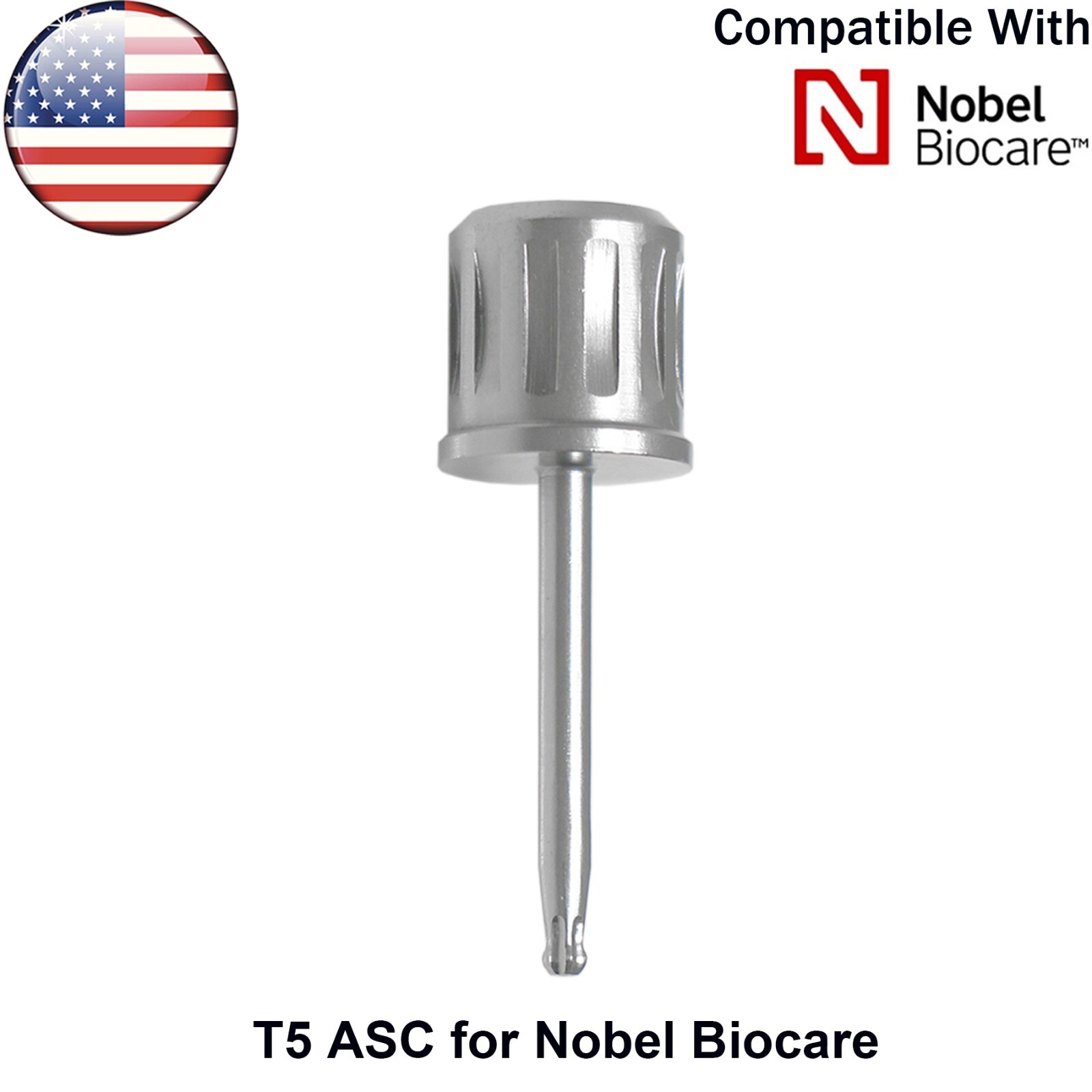 US Omnigrip ASC Screwdriver Nobel Angulated Screw Channel Manual Torque Ratchet