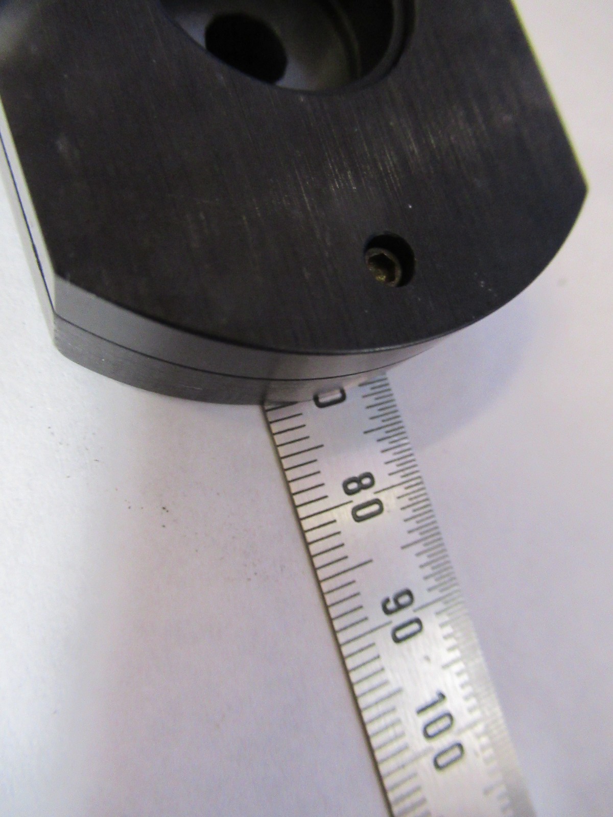 SLIDE MICROSCOPE PART IRIS DIAPHRAGM OPTICS AS PICTURED V1-A-77