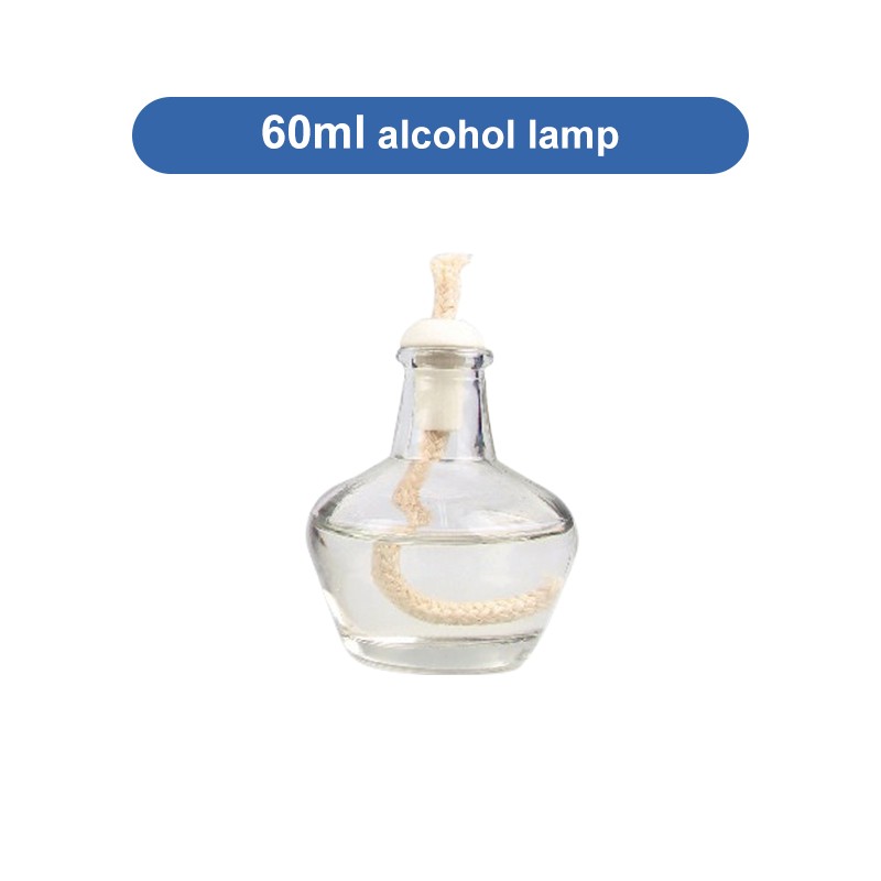 30/60/150ml Dental Alcohol Lamp Burner Chemical Wax Type Alcohol Light Heating