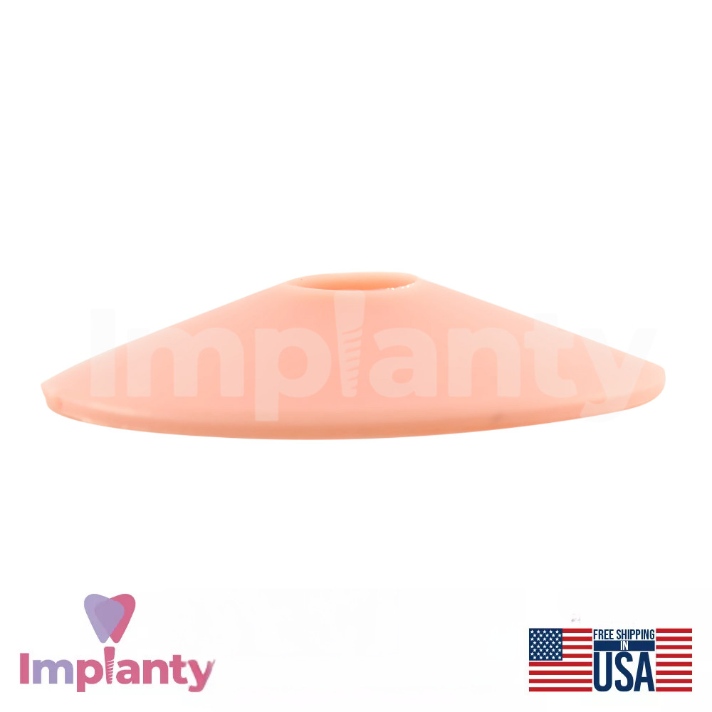 5x Dental Angulated 18° Lock Attachment Soft Set Titanium Int Hex 2.42mm