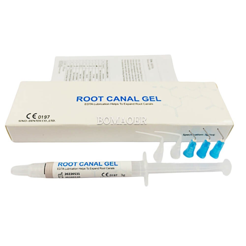1 Box Dental EDTA root canal gel Endo Lubrication 3g/Syringe