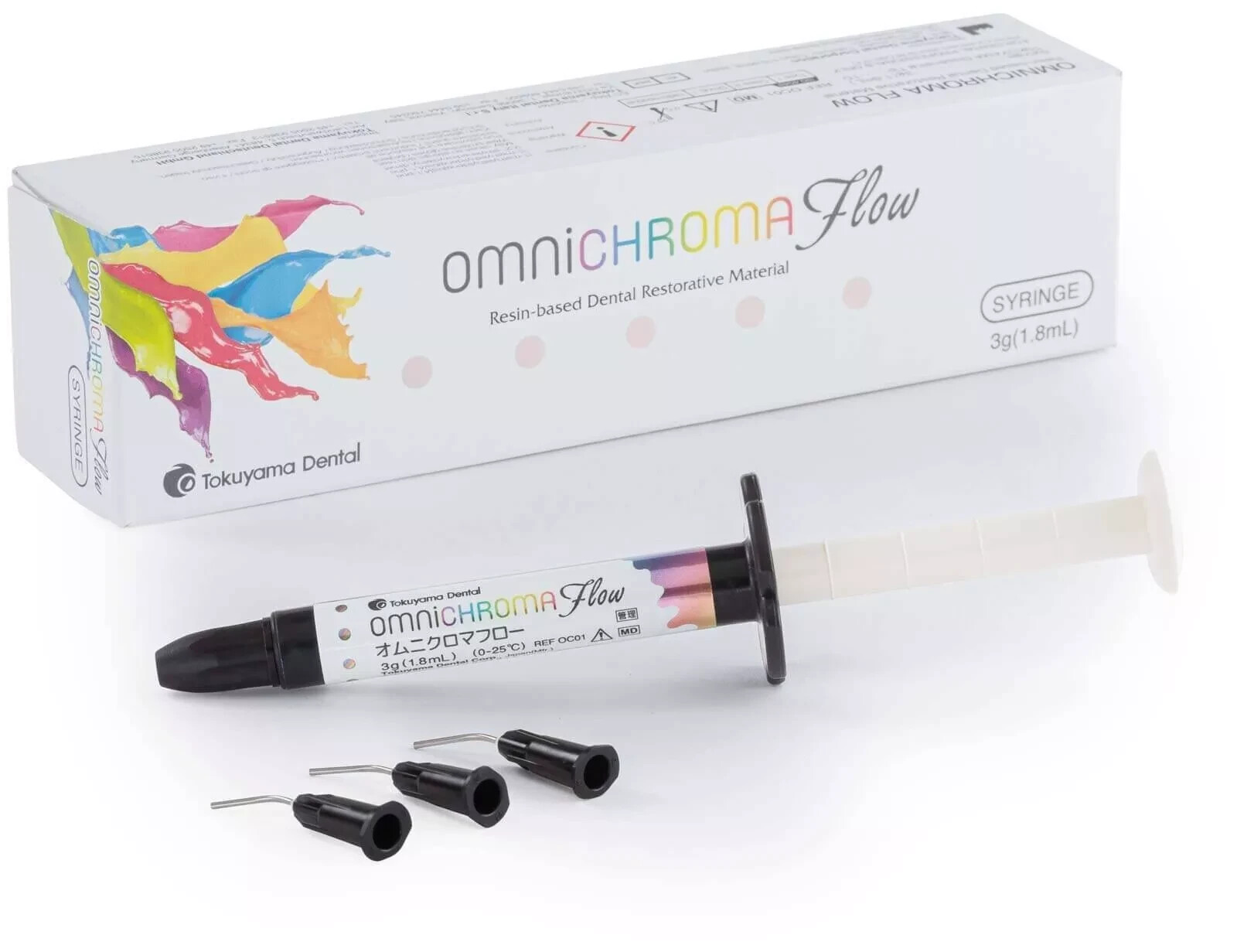 Tokuyama Omnichroma Flow 1 Shade Flowable Restorative Composite (3gm Syringe)