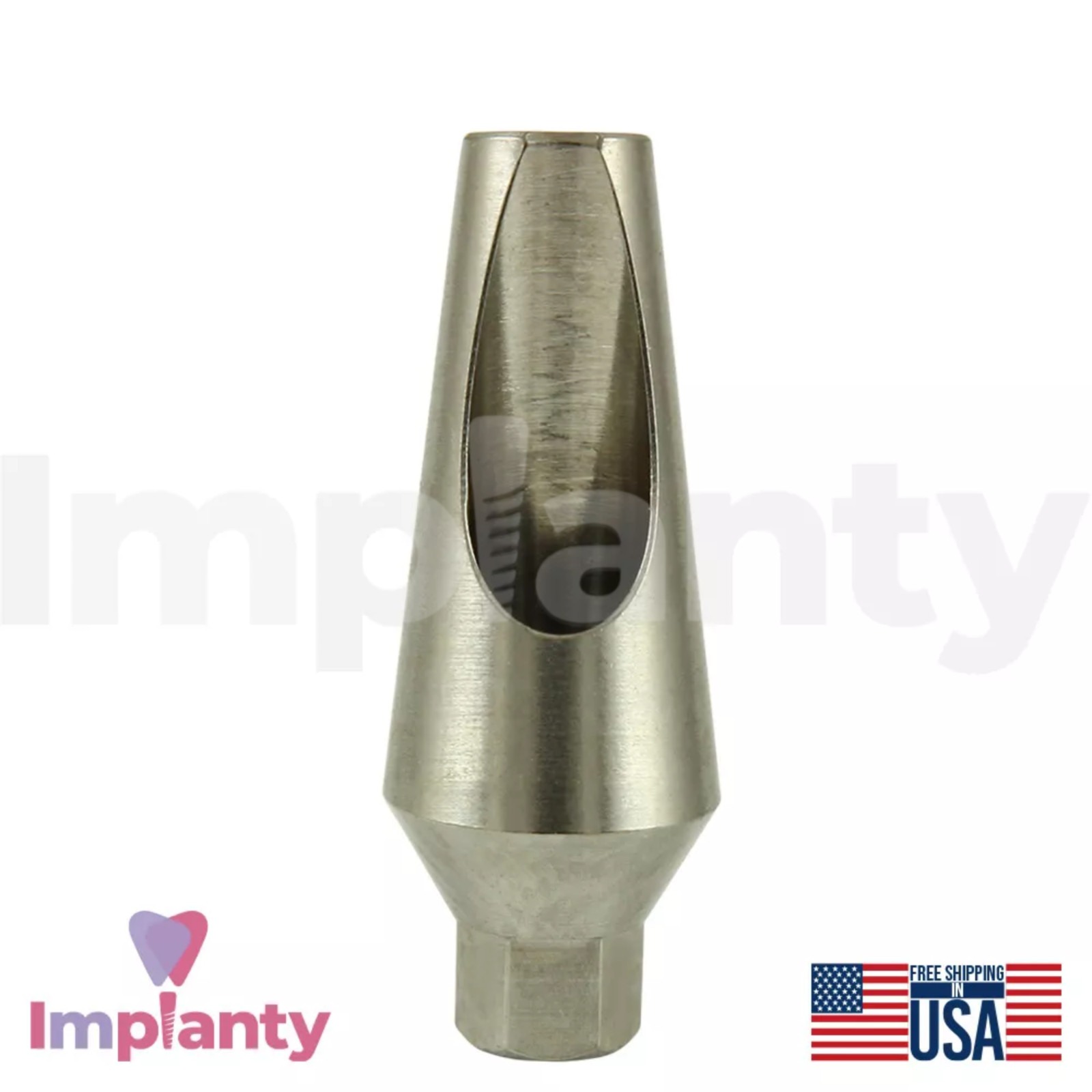 Angular Abut ment 15° Slim Platform Dental Internal Hex 2.0mm Titanium