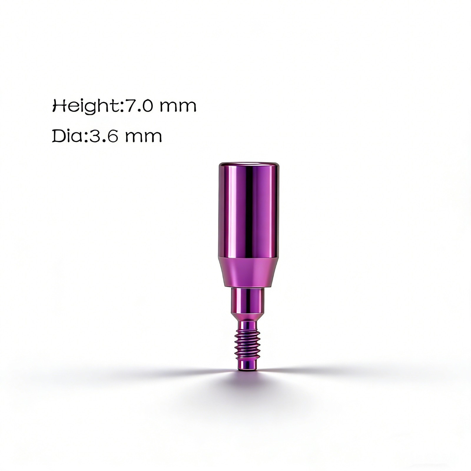 US Dental Healing Abutment NP RP ∅3.6/5.0/6.0 for Nobel Active Conical Titanium