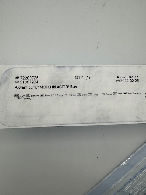 Smith & Nephew 4.0mm Elite Notchblaster (x2) 72200726