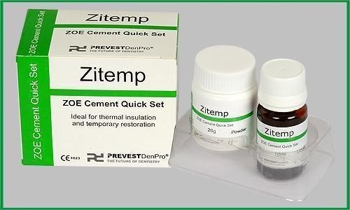 NEW Dental Prevest Zitemp Quick IRM Zinc Oxide Eugenol Temporal Cement