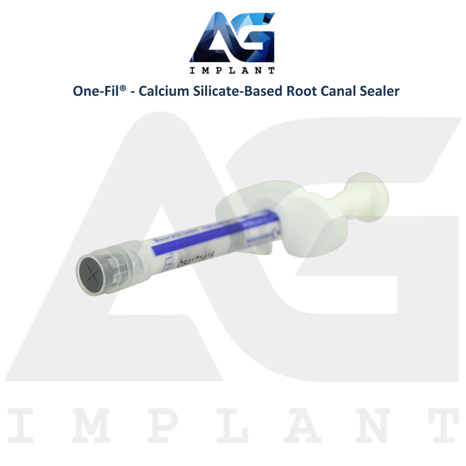 MEDICLUS One-Fil® Calcium Silicate Based Ro0t Canal Sealer 2g Syringe