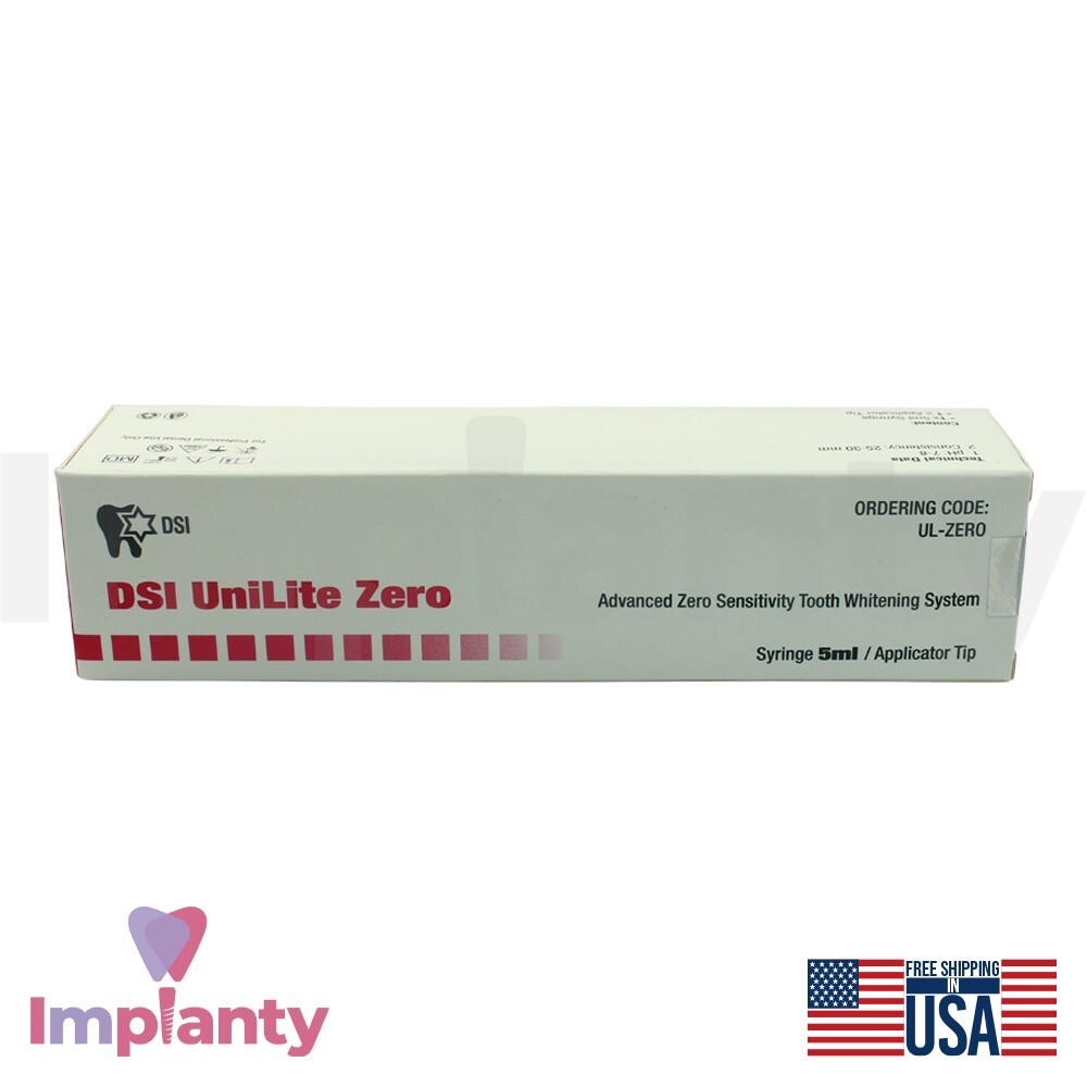 Dental UniLite Zero Tooth Whitening 5ml Fast Aesthetic Application Dentistry