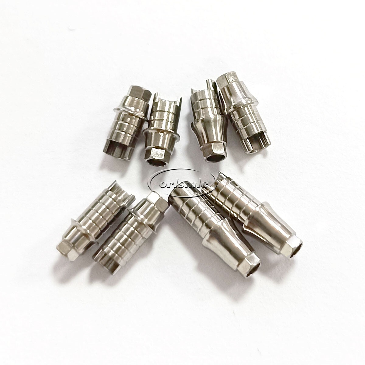 Ti base ZrGEN abutment for zirconia customized abutment Fits to Megagen Anyridge