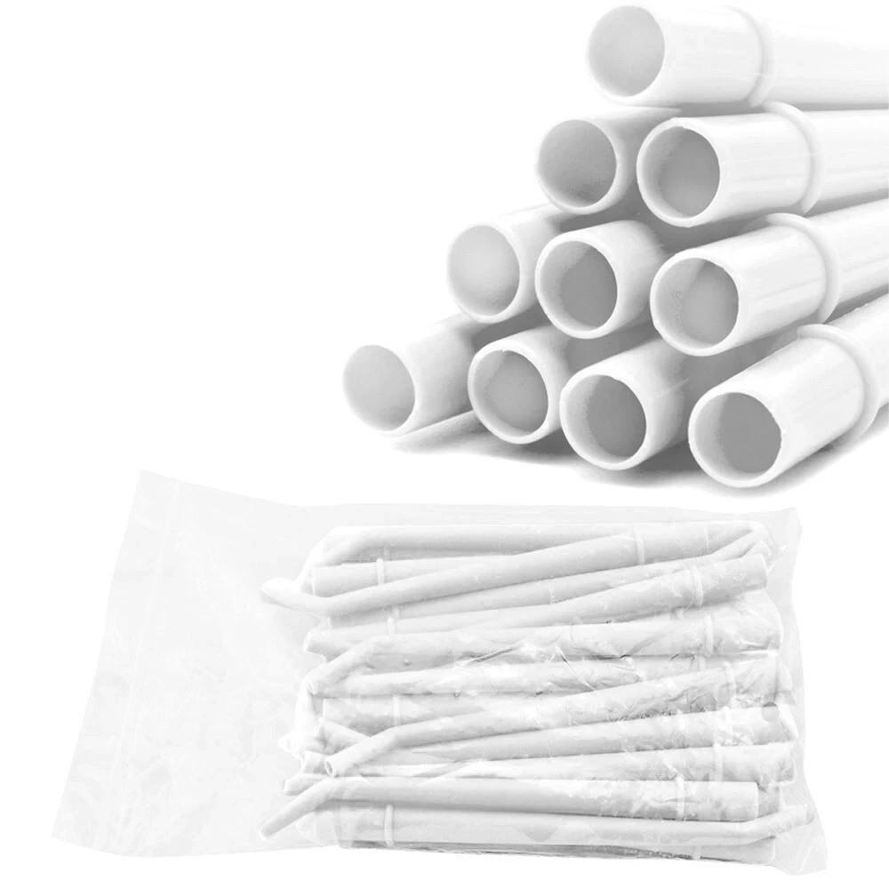 25Pcs/Pack Dental Standard Surgical Aspirator Suction Tips Tube 1/4 1/8 1/16 Opt