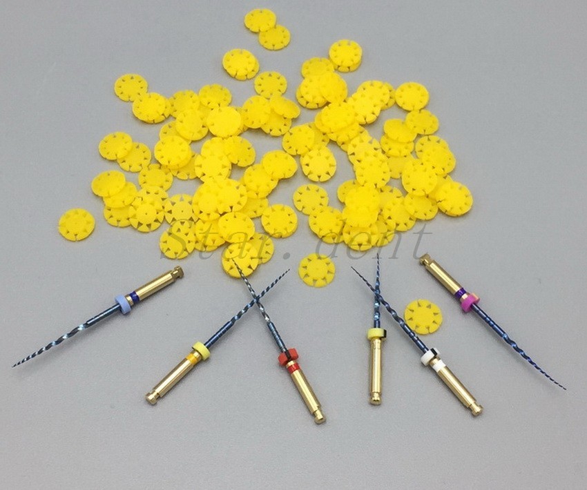 500pcs Dental Endo Files Stoppers Disinfection Counters Marking Circle Rings