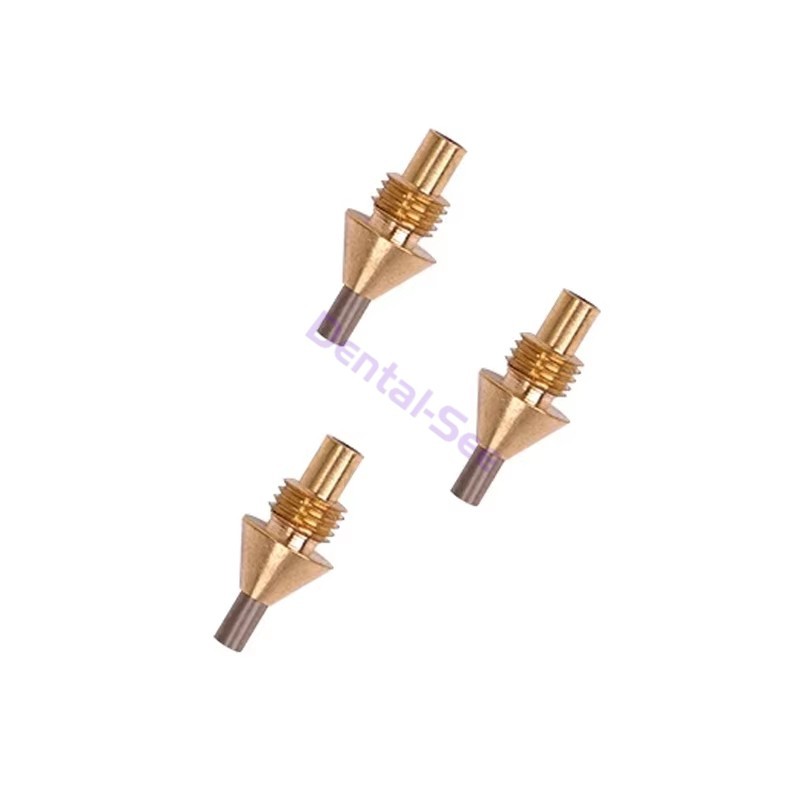 Dental Lab Sandblasting Machine Blaster Pen Tip Nozzle Brass and 5pcs tips