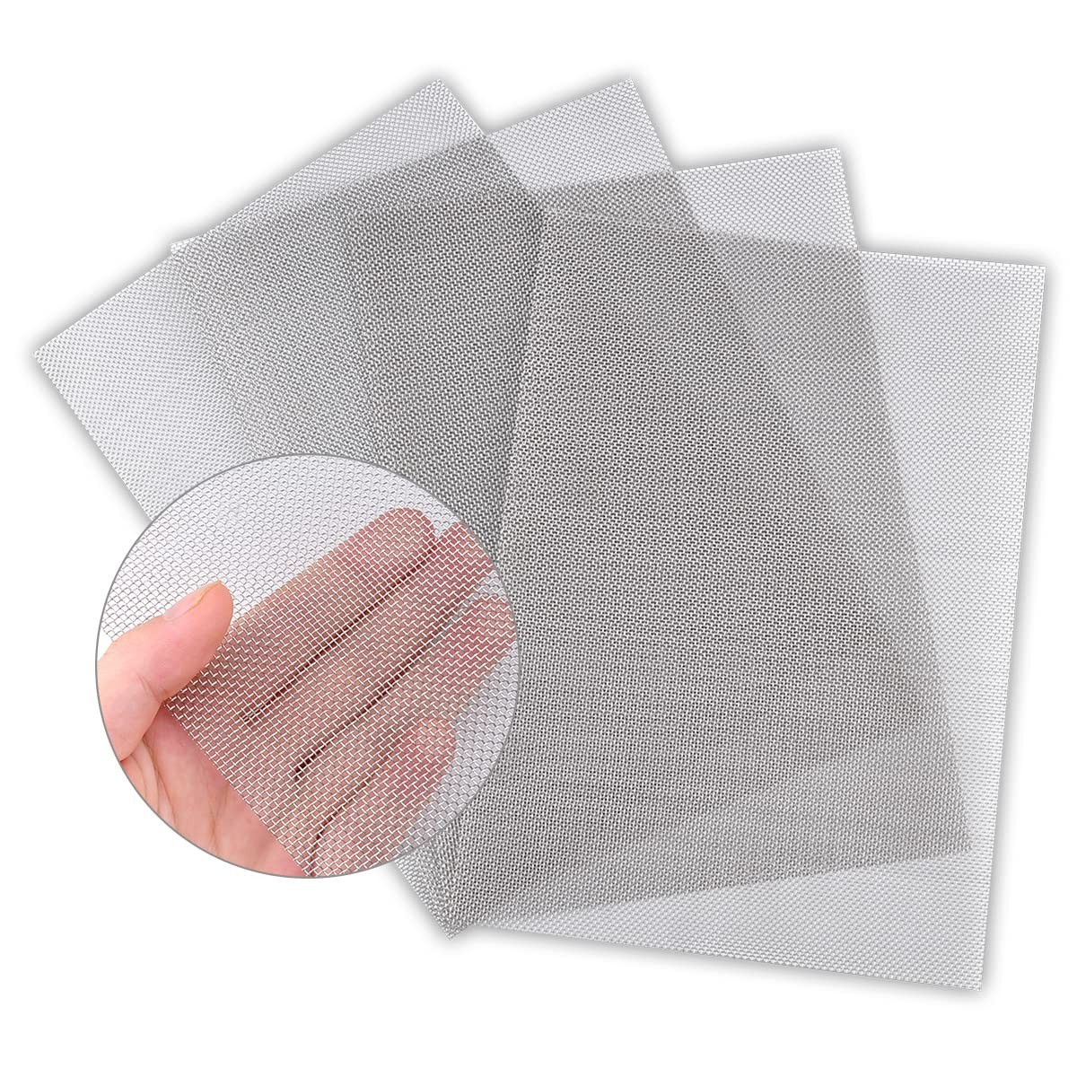 Professional Grade 11.8″x8.2″ Stainless Steel Mesh – Rodent & Weather Safe