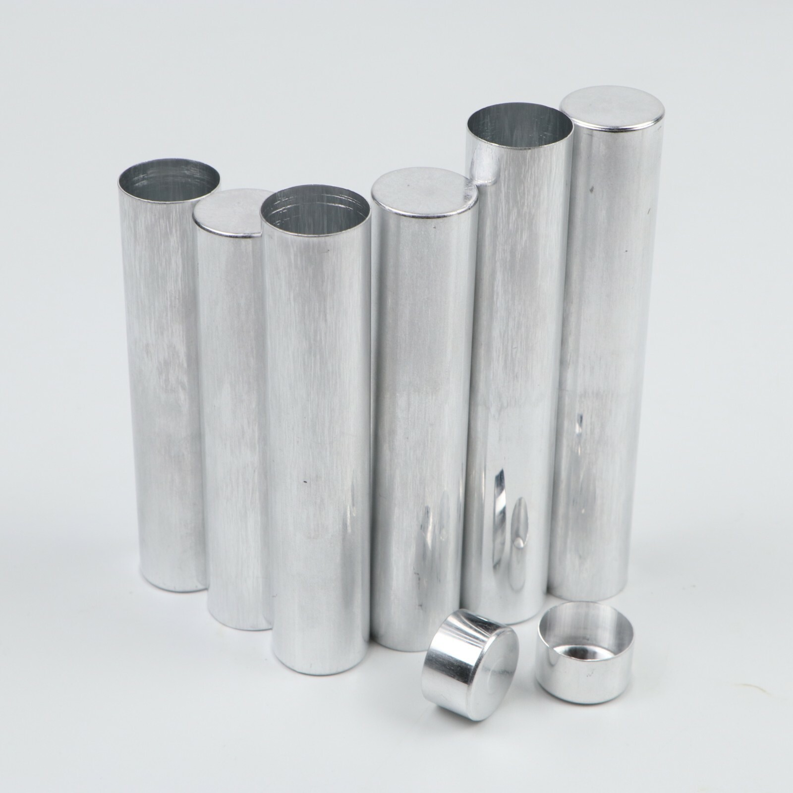 200Pcs Dental Empty Aluminum Tubes Cartridges for Making Flexible Denture