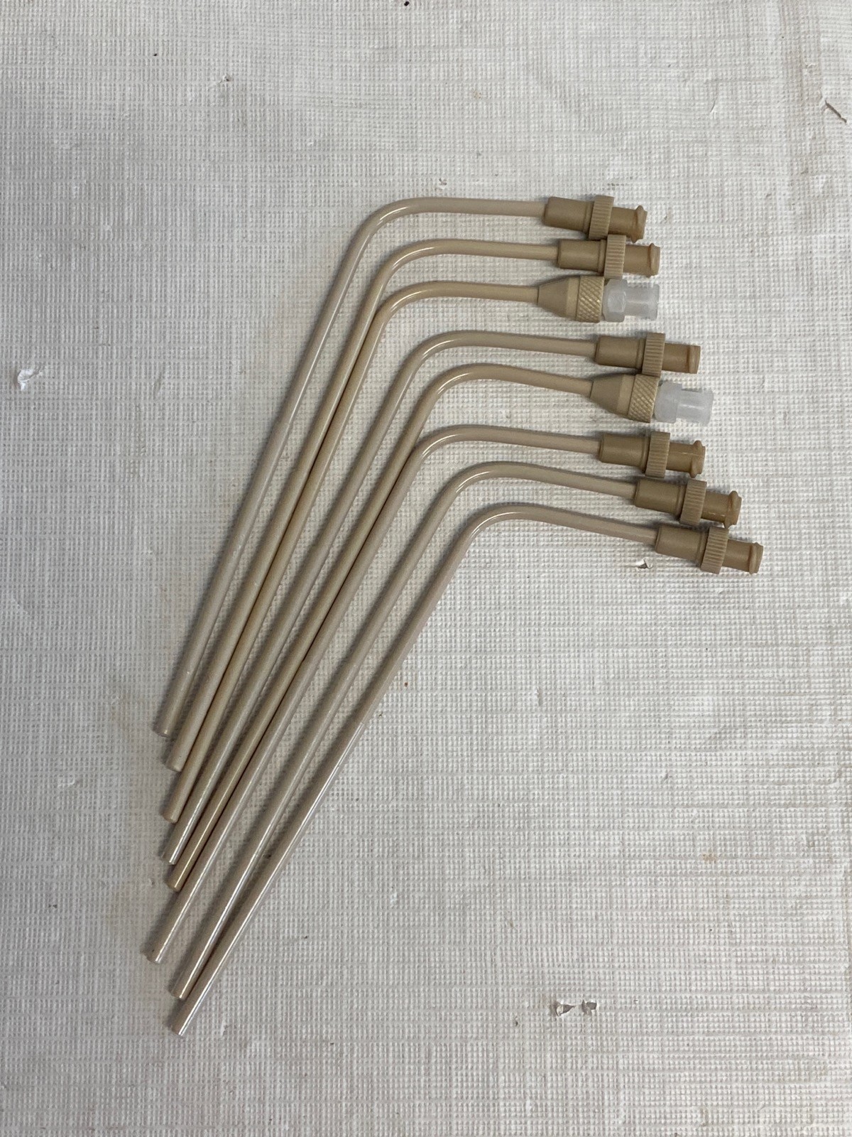 (2) DISSOLUTION PEEK Bent Sampling Cannula w/ Luer Adapter 1/8” 120mm