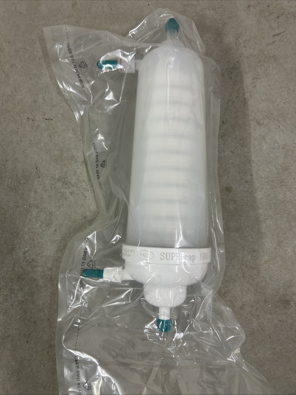 CYTIVA / PALL NP6PDK56 Supracap 100 depth filter capsule, in-line style, 10 in