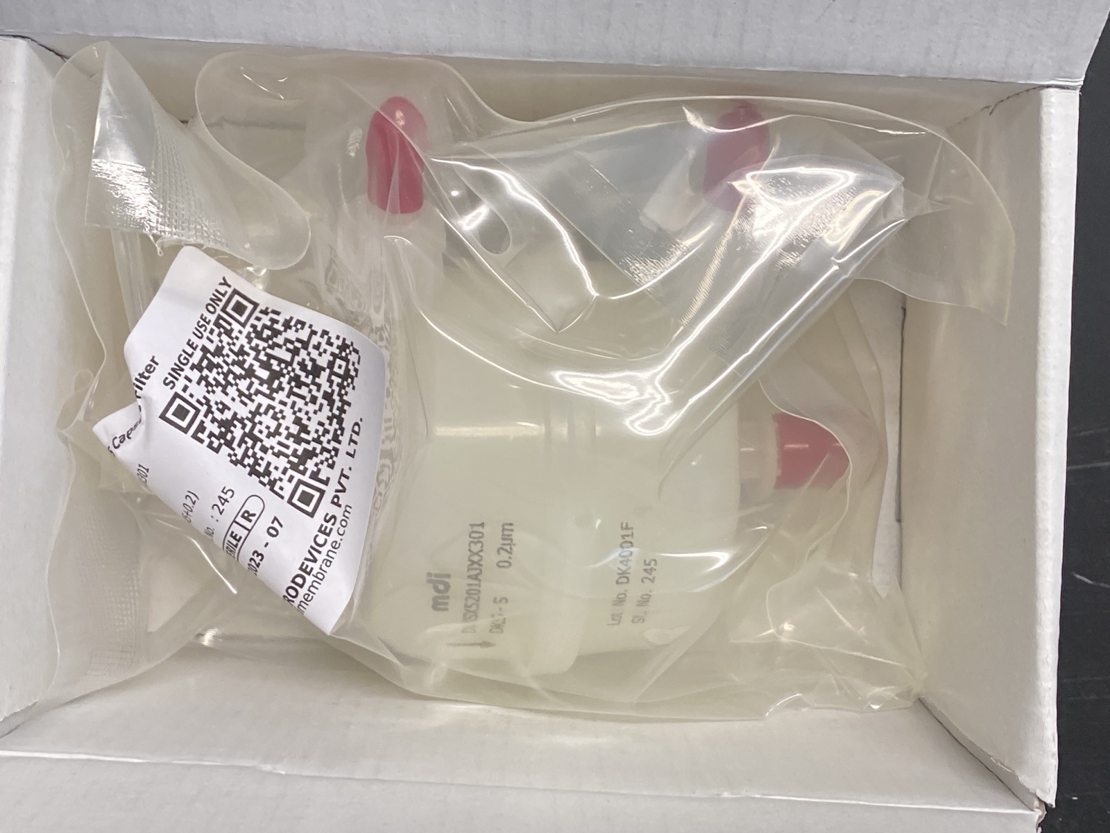 Advanced Microdevices MDI 2” AseptiCap KS-y PES Capsule Filter DKSX5201AJXX301