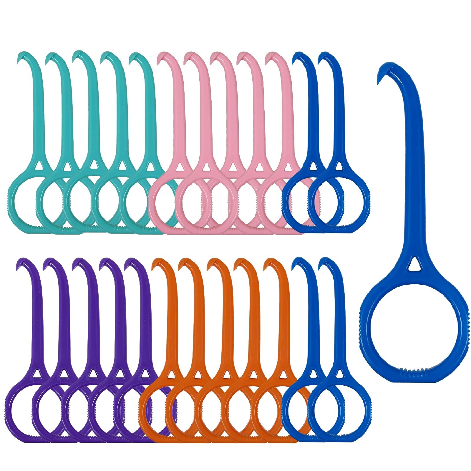 Maoerdental 25PCS Aligner Remover Tool,Clear Removal Tool Mix Colors