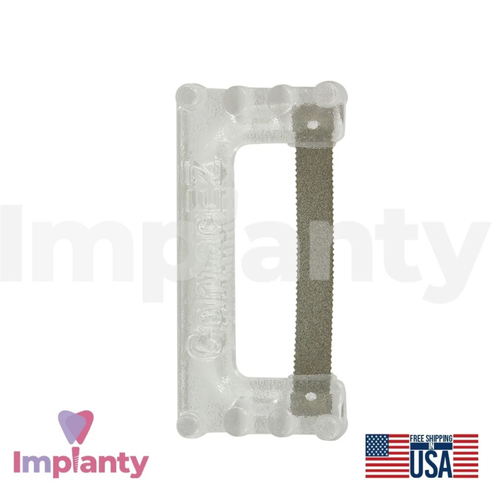 Opener Clear IPR Plus Strips Set Medium Fine Stainless Steel Diamond Coating