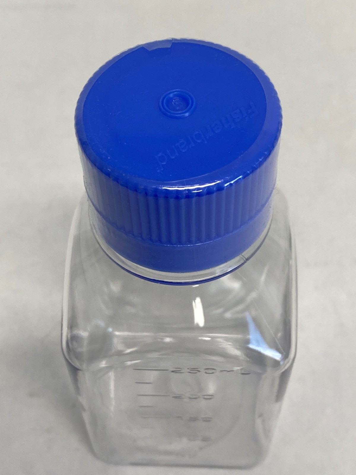 CELLTREAT 250mL Polystyrene Graduated Solution Bottle 229782