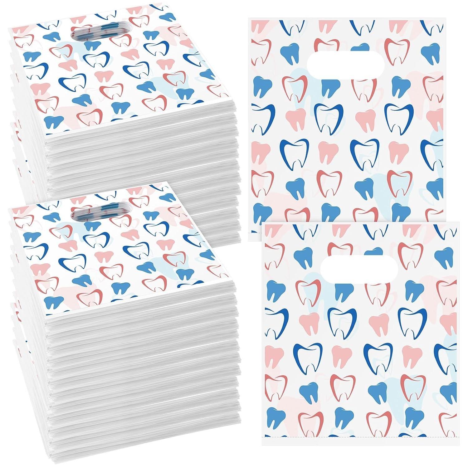 Versatile Dental Bags for Patients 200 Pcs – Perfect for Clinics & Parties