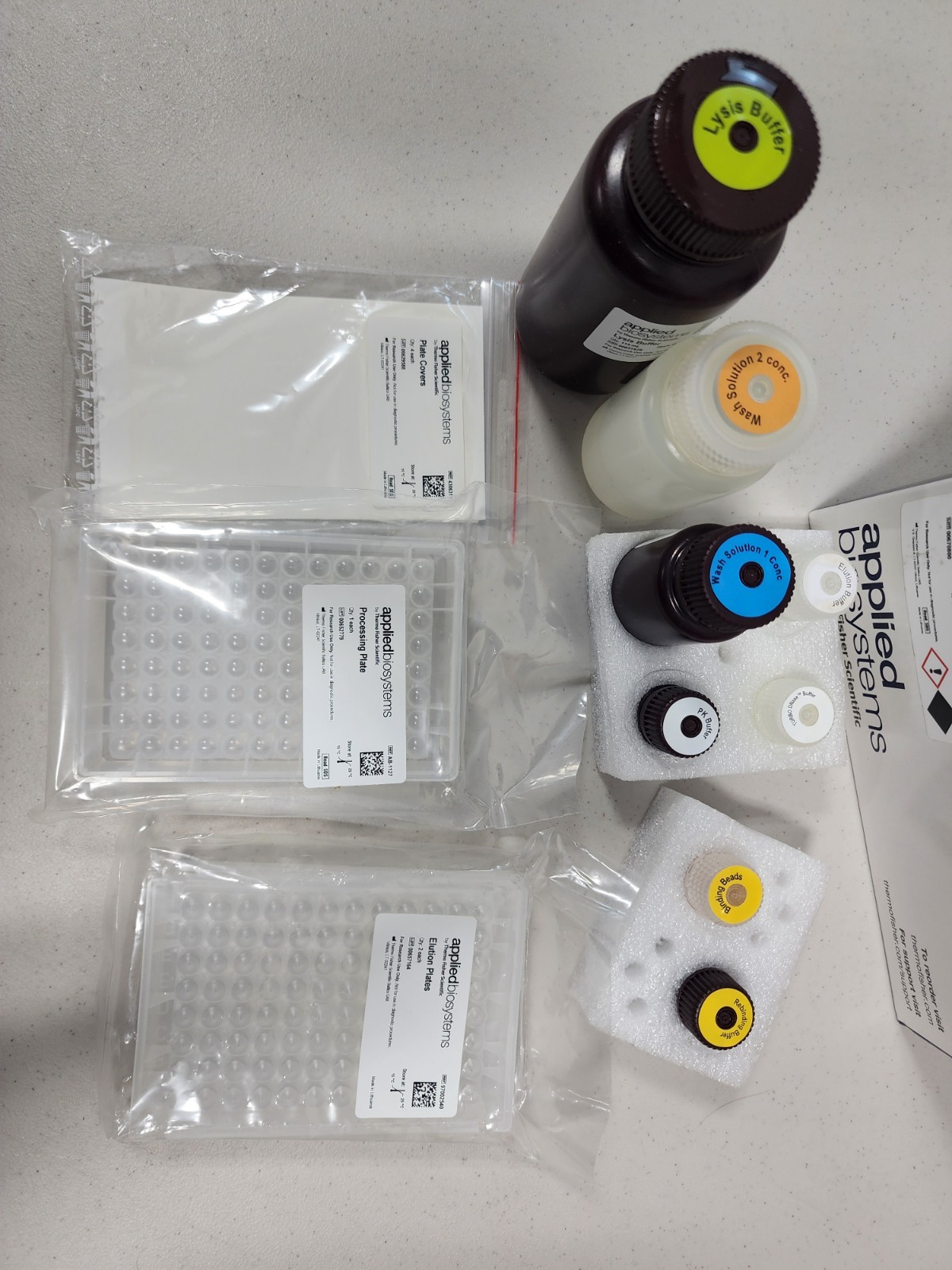 APPLIED BIOSYSTEMS MagMAX mirVana Total RNA Isolation 96/Rctn *Box 2* Kit A27828