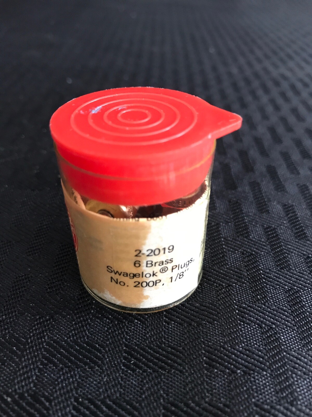 (6/Pk) SUPELCO SWAGELOK Millipore Brass Plug Fittings 1/8” 200P 22019