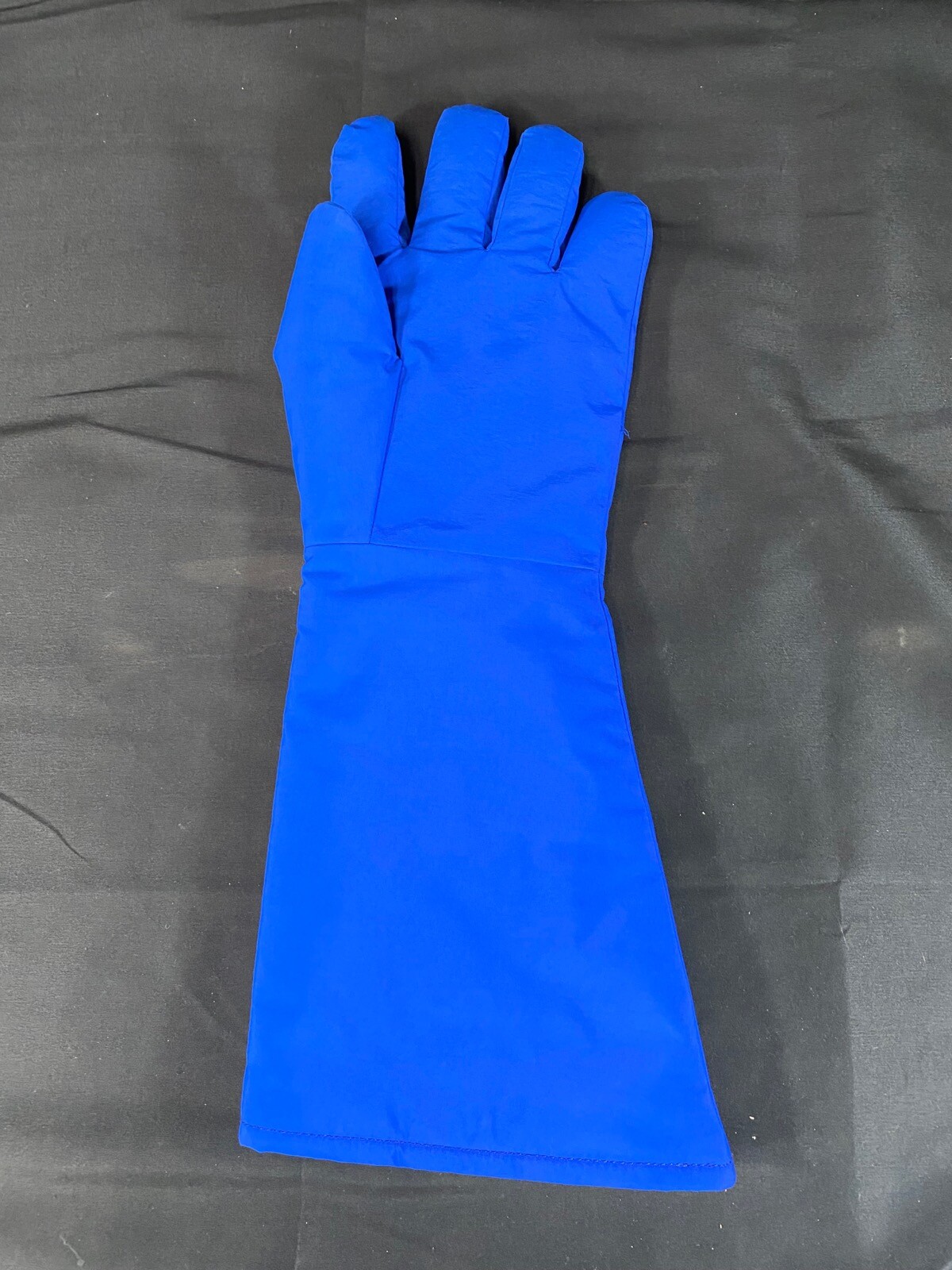 INF-WAY Elbow Cryo-Glove Single Left Hand Only Dry Ice Handling 19” Length Blue