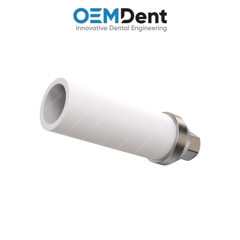 Wide Custom Titanium Abutment (UCLA) – AB Dent® Hexagon 2.42mm Compatible