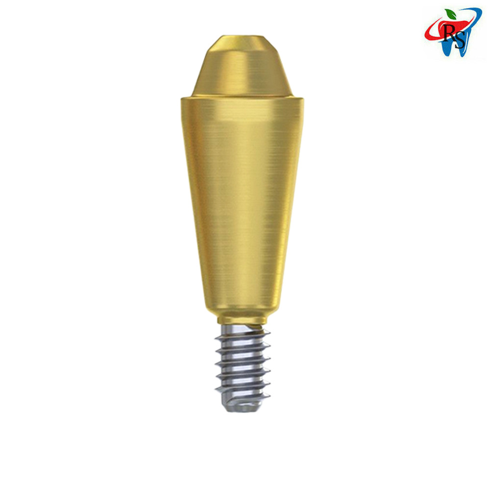 10 Prosthetic Straight Multi Unit 1.6 RP Conical Connection 2.65 Dental Titanium