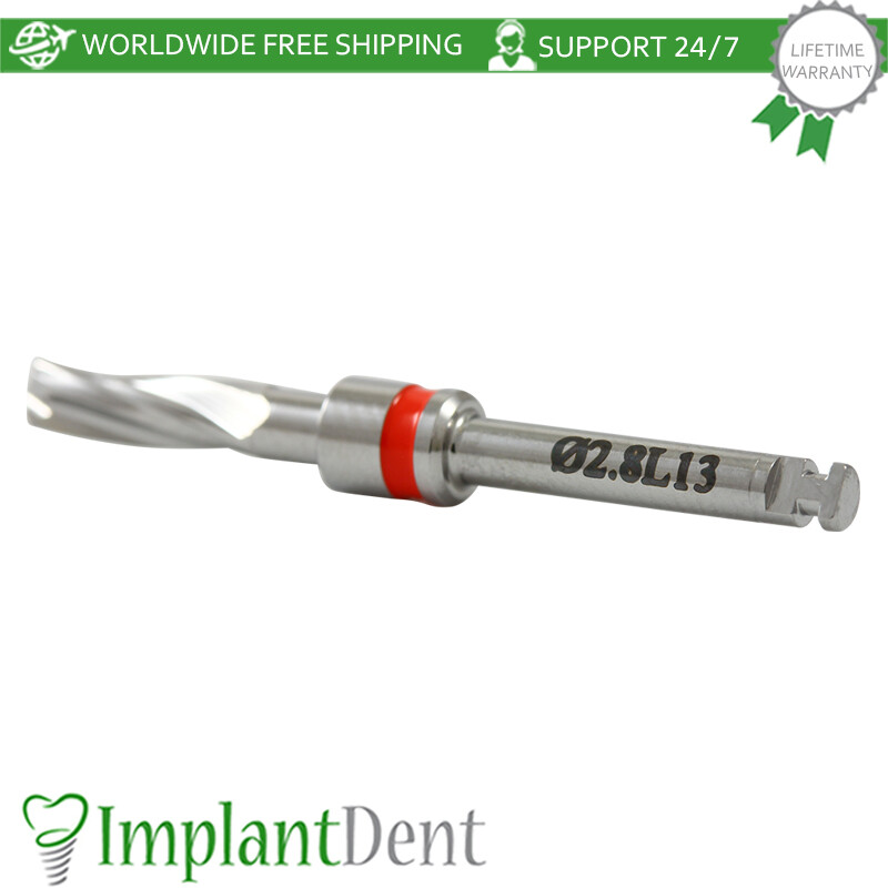 1x Dental Integral Stopper Drill 2.8mm Stainless Steel Dentistry Tool