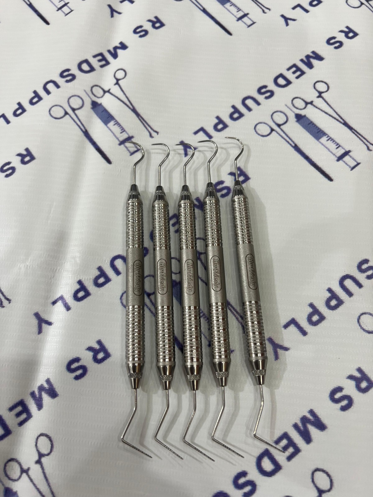 Hu-Friedy XP23/W6 Expro Double End #23/W #6 Handle Dental Explorer Lot of 5 pcs