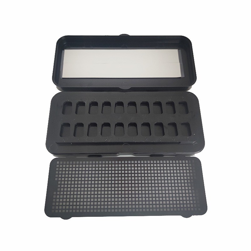 Dental Veneer Pretreatment Patch Tooth Box All-ceramic Cleaning Storage case Box