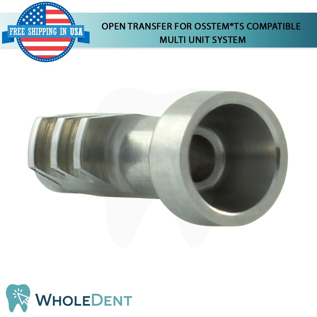 X10 Open Transfer For Multi Unit Dental Osstem® TS Hiossen® ET Compatible Hex