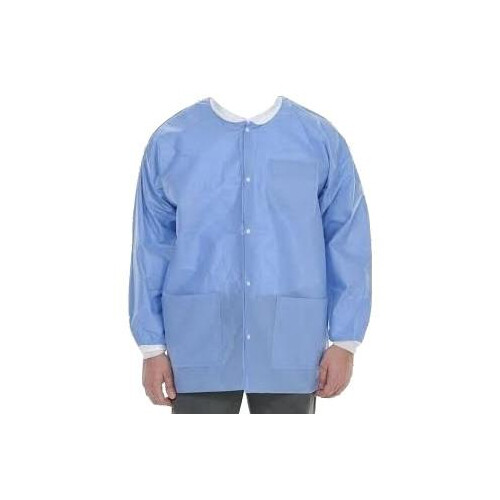 ValuMax 3630EB2XL Extra-Safe Jackets Steel Blue 2XL SMS Fabric 10/Pk