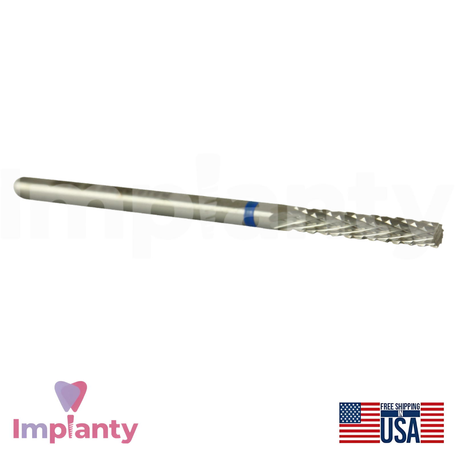 Cross Cut Standard Grit Carbide Dental Bur Ø2.3mm x 16mm 5000318 Dentistry Tool