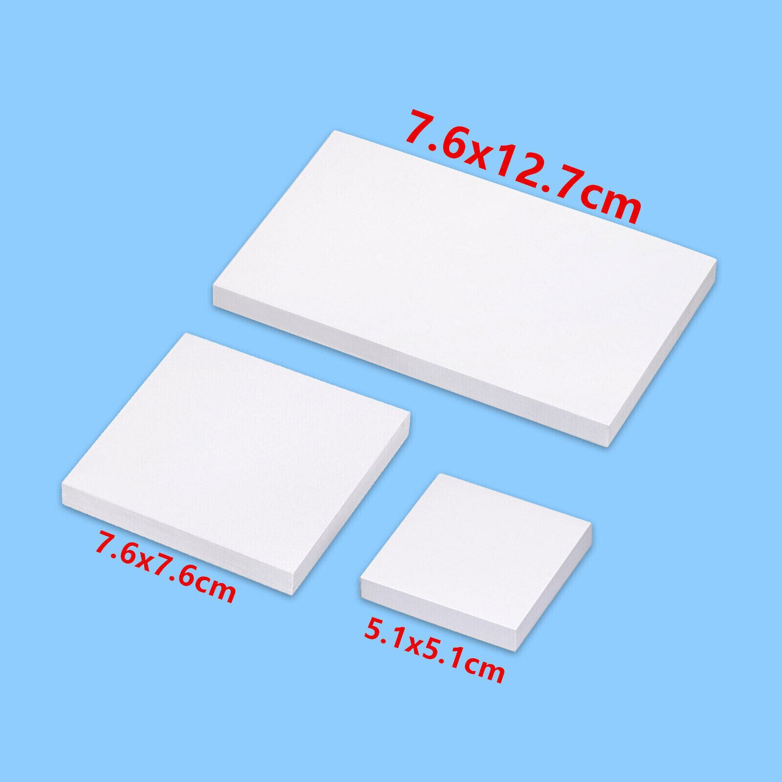50 Sheets Dental Disposable Mixing Pad Paper Spatula Impression S/M/L 2 Sides