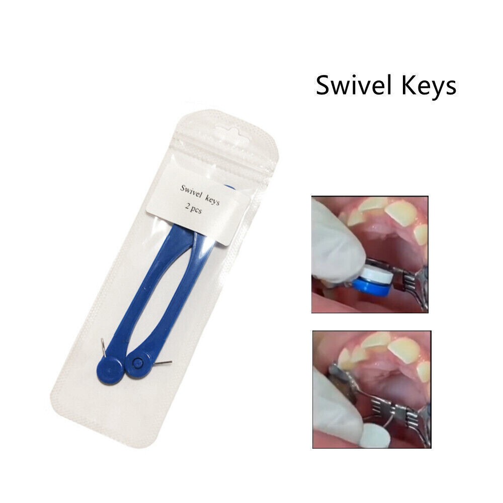 Dental Orthodontic Rapid Palatal Expander Expansion Screw Swivel Keys 8mm~13mm