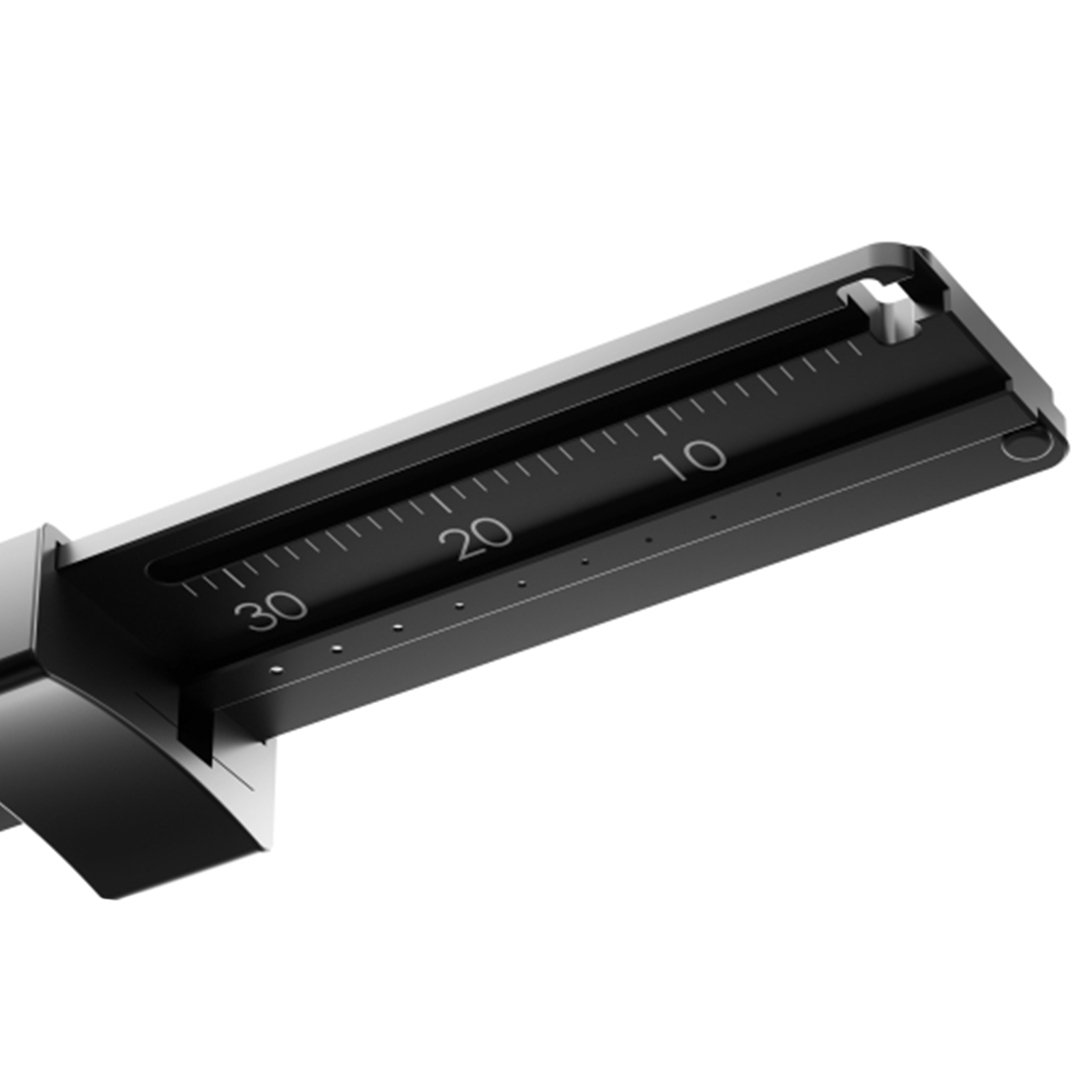 WOODPECKER R1 Plus Gutta Percha Points Gauge Cutter 30mm Measurement Ruler Black