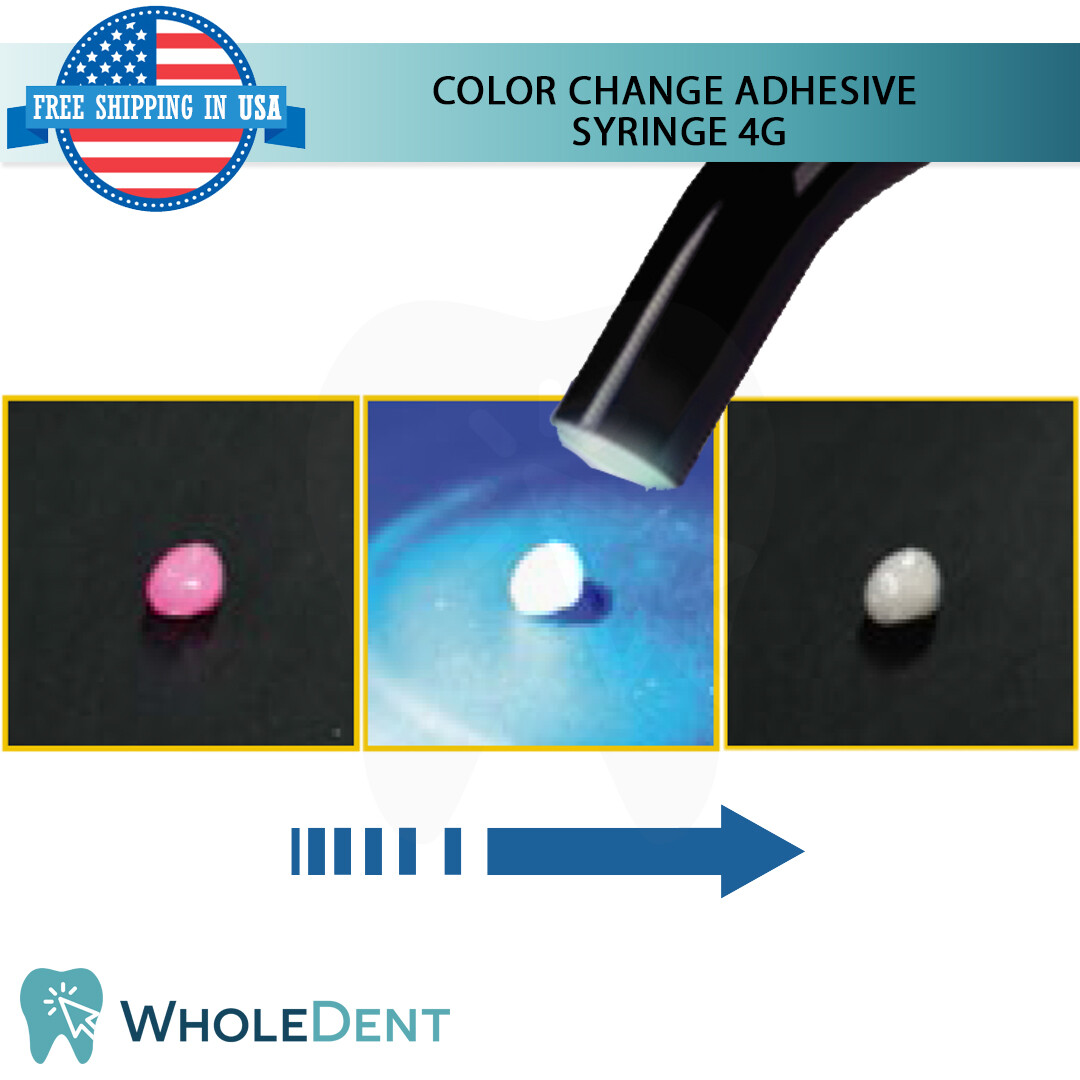 Orthodontic Dental Color Change Adhesive Bonding Metal Ceramic Brackets Morelli